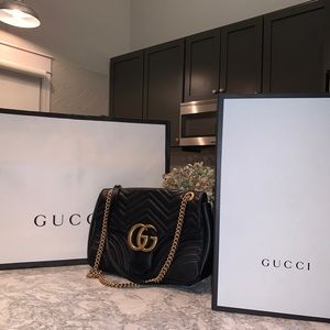 Authentic Gucci Marmont used only once in excellent condition